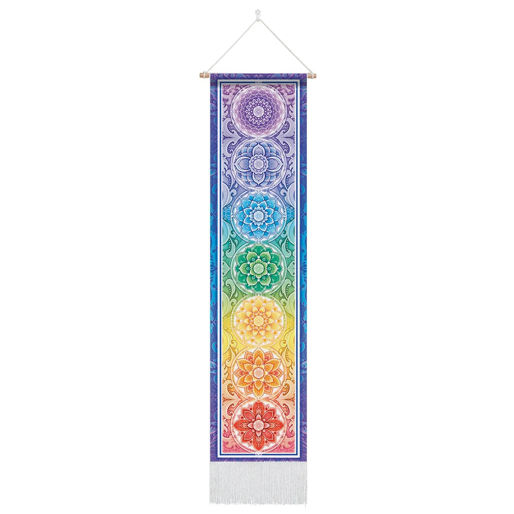 012 - Seven Chakra Tapestry Wall Hanging