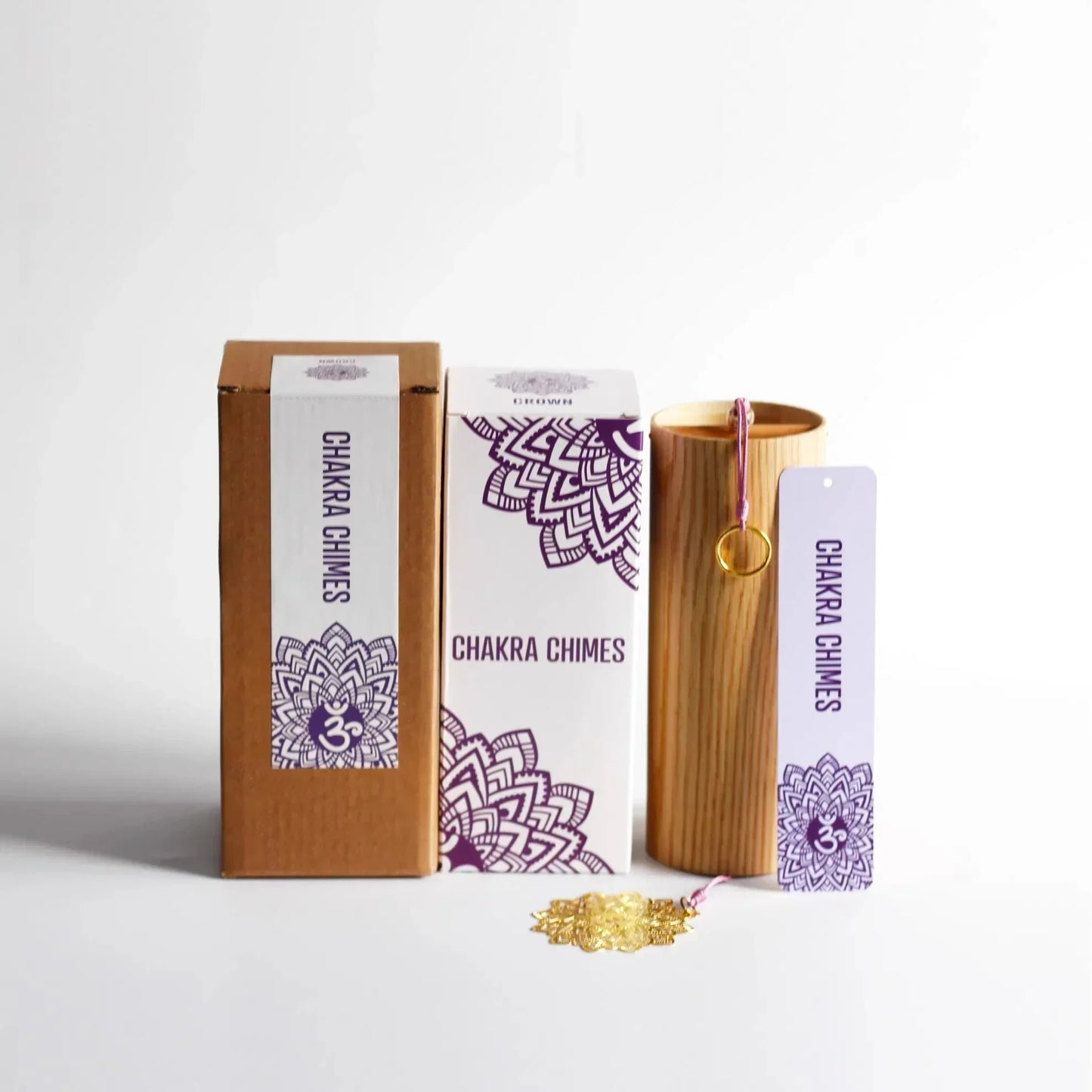 012 - 7 Chakras Bamboo Wind Chimes for Relaxation