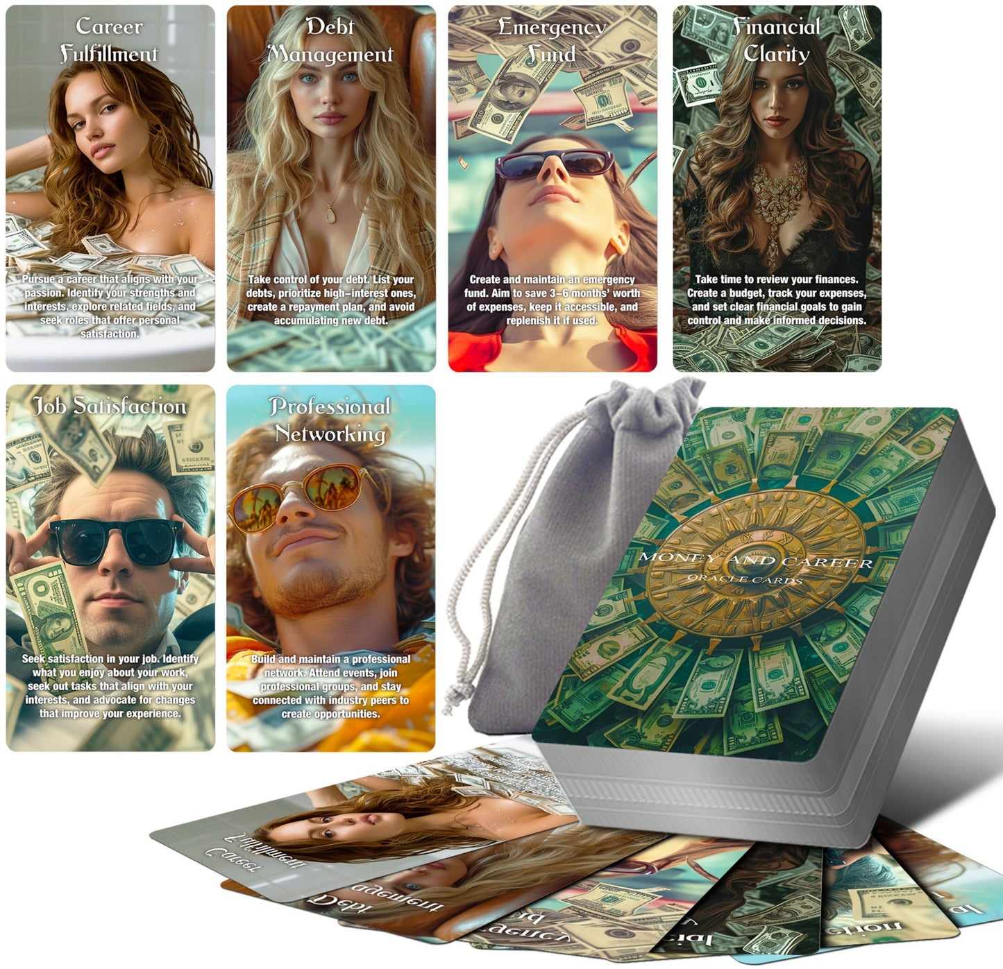 005 - Money and Career Oracle 54 Cards Deck