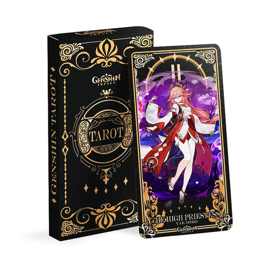 005 - Genshin Impact Tarot 22 Cards Major Arcana Deck for Anime Divination